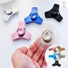 불안감해소 메탈토이 스트레스해소장난감 메탈 피젯스피너 성인용 ADHD 손장난, 실버