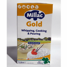 밀락 골드 휘핑크림 1L 영국산 생크림 무가당 베이커리용 제빵