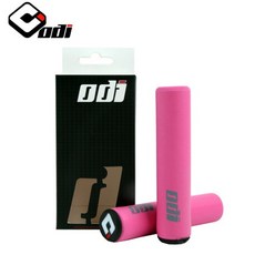 ODI MTB 핸들 바 그립 자전거 실리카 젤 소프트 미끄럼 방지 충격 흡수 커버 XC/AM 내리막 접이식, 02 JKL-Pink