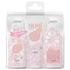 OPAL 澳寶 香氛護理旅行組 洗髮精 55ml 護髮素 55ml 沐浴露 30g, 1個