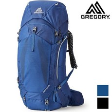 Gregory Katmai 55 男款登山背包，透氣舒適，多功能收納，專業登山健行首選, 0662 火山黑