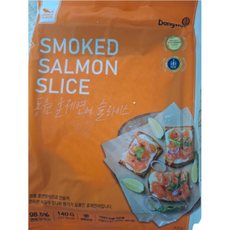 동원 훈제연어 슬라이스 칠레산, 1개, 140g