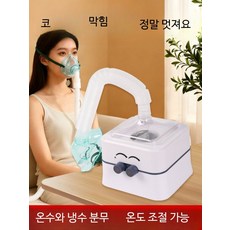 코훈증기 환절기 온찜질 코세척기 가정용 나잘후레쉬, H_일회용 증기 훈증기+코 흡입제 20개 증, 20개