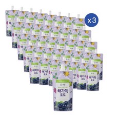 풀무원 풀스키친 해가득 포도주스, 150ml, 120개
