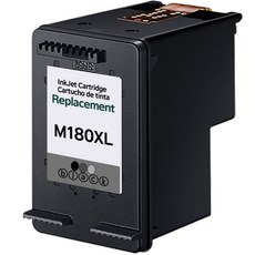 훼이머스잉크 삼성 M180 C180 호환잉크 대용량(약3배용량) SL-J1660 SL-J1663 SL-J1665 SL-J1770FW 재생잉크 INK-M180/INK-C180, 삼성호환 (검정), 1개