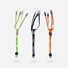 세이프라인 안전모 원터치 턱끈 5개, 오렌지, 6개