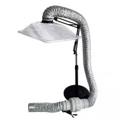 이동식 환풍기 가정용 이동식환풍기 고기 후드 굽기 순환 배출 닥트 덕트, 33cm 18W 7m (플로어 스탠드), 1개