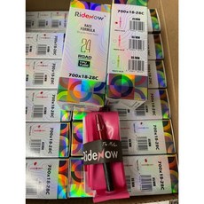 Ridenow 新款強化金屬氣嘴TUP內胎，超輕量24g/36g，700C公路車粉紅內胎, 1個