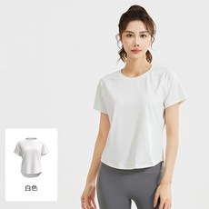 BELLA 寬鬆短袖拼接網紗運動上衣 春夏透氣排汗 瑜珈跑步健身訓練服 多色S-XXL