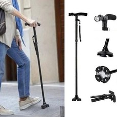 실버타운 노인 걸음 보행 보조기 LED 램프 장착 간병인 요양보호사, ♥일상품선택♥지