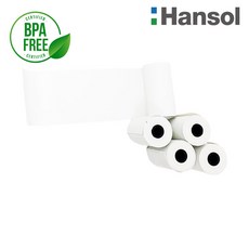 바이메리 한솔제지 57X30 무지 약관 포스용지 감열지 2인치 포스용수증종이 PDA 휴대용 무선 단말기 타코메타 신용카드용지 BPAFREE/groce, 30롤