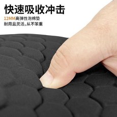 成人運動防撞護膝褲 適用於橄欖球、籃球、足球等運動, 1個, 成人防撞八分褲黑灰線,XL