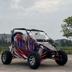 UTV卡丁車四輪越野摩托車，雙人座全地形沙灘車，成人兒童漂移賽車, 雙座200cc獨立懸掛, 1個