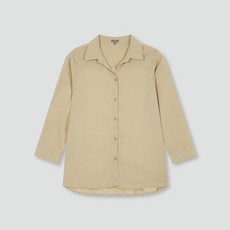 JAJU 여 리넨 블렌디드 7부 셔츠 J115203107011 549766
