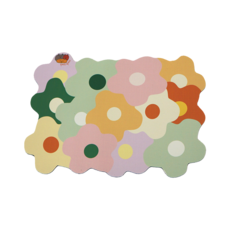 가티가티 고양이 식기매트 강아지 세탁기사용가능, 1개, 멀티