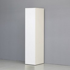 가구산책 도어 옷장 행거형 400 (거울미포함) C5507, 핑크, 핑크