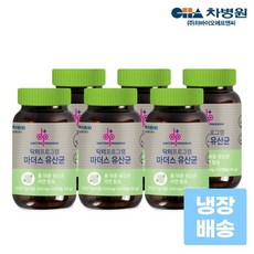 [차바이오] 닥터프로그램 마더스 유산균 60캡슐 x 6병 (12개월분) /냉장배송/특허유산균/생균보장/신바이오틱스/초소형캡슐, 60정, 6개