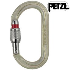 Petzl OXAN O型鋼製手動鎖勾環 - 高拉力工程勾環 M72A-SL, 1個