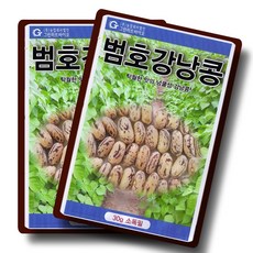 범호강낭콩 30g 인기있는 넝쿨성강낭콩 호랑이콩씨앗, 2개