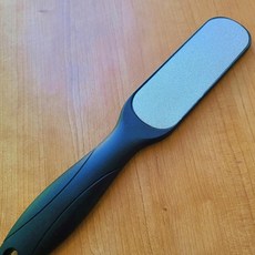 액티비안 양면 스테인레스 발각질제거기 풋파일 발각질제거, 화이트, 1