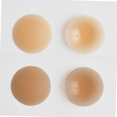 니플커버 빅사이즈 내추럴 실리콘 니플패치 BS23, 브라운