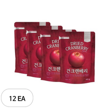 리치팜너트 건크렌베리, 400g(1개), 12개