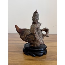太行崖柏 獨根把把壺, 如圖所示, 1個