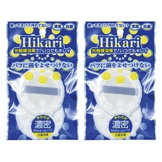 ISHIHARA 石原商店 光觸媒粉撲 蜜粉用 HS-400P 2個入, 2個