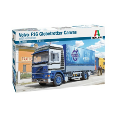 3945 1/24 Volvo F16 Globetrotter Canvas Truck w/Elevator, 1개