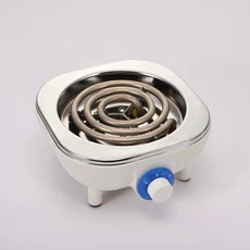 전기포트 주전자 다단계 전기 가열기 차 끓이기 다용도 커피 티메이커 미끄럼 방지 히터, 화이트 가열 튜브 스토브, 기본 색상