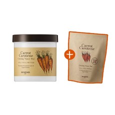 PicknGO 스킨푸드 캐롯 카로틴 카밍 워터 패드 본품1개 + 리필1개 PG0037, 1개입, 1개