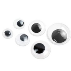 MDD 인형눈 점참식 공예부속품 인형만들기, 30mm