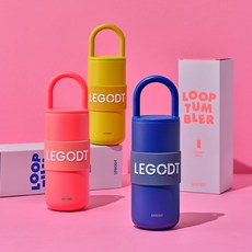 레고트 루프 텀블러 스탠다드 600ml (3 colors) 보온 보냉 스텐 물병, 블루, 1개