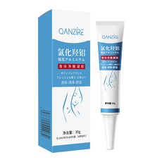 QANZIRE 香體淨腋凝膠 改善腋下異味 除臭 清新 幹爽 舒適, 1個, 倩滋QIANZI氯化羥鋁香體淨腋凝膠