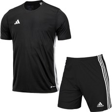 아디다스 반팔티 반바지 반팔 티셔츠 운동복 세트 남여공용 트레이닝복 블랙 + ALS 마스크