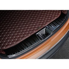 【車王汽車精品百貨】日產 2016 Murano 後護板 後內護板 防刮板 後內踏板 內置後護板 全包黑色款