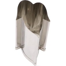 타카모리 야채 뺀 틀 스테인리스제 28×19×52mm 소형 일본제 금형 업무용 가정용 일식 제과 도시락 아침꽃 잎 #1 075096