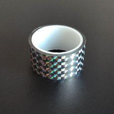모노피싱 홀로그램 테이프 봉돌 에기 루어 튜닝용 폭2.5cm 길이8m, 1개