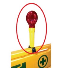 굿마인드 일체형 위험경고등(깜빡이) 휀스용/DC3V LED경광등 안전라이트