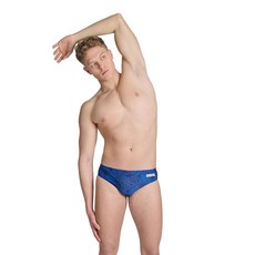 ARENA 남성용 수국 부케 수영 브리프 - 운동 훈련 수영복 경기 및 레이싱 132352