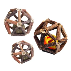 木天蓼薄荷球 - 貓咪玩具，天然木天蓼，舒壓薄荷，潔牙護齒, 薄荷球 - 小號, 1個