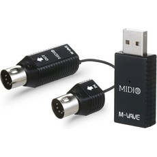 무선 MIDI 어댑터 인터페이스 케이블 MS1 미니 전송 시스템 플러그 앤 플레이 지원 장치
