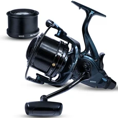 Sougayilang 6 + 1BB 트롤링 낚시 릴 2 색 주조 Baitcasting 릴 바닷물 바다 보트 낚시 최대 드래그 22LB Pesca, Red, Right Hand