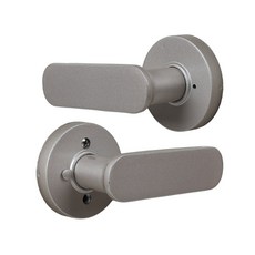 엔젤금속 방문손잡이 블랙 stl-811D, 8개, 그레이X8세트