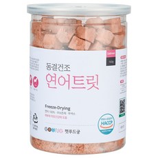 궁 반려동물 동결견조 대용량 트릿, 연어, 160g, 1개