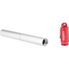 CRETOS 텅스텐봉 텅스텐봉 케이스 알루미늄 원형 케이스(적색), 1개