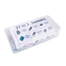 Arduino 45 in 1 센서 모듈 스타터 키트 37in1 센서 키트보다 37 in 1 센서 키트 UNO R3 MEGA2560 전자 부품 액세서리 소스, 37 in 1 kit box