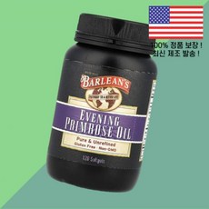 배린스 달맞이꽃 종자유 120 소프트젤 캡슐 Barlean's Evening Primrose Oil Softgels, 배린스 달맞이꽃 종자유 120 소프트젤 캡슐 Barle, 1
