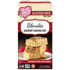 XO 베이킹 컴퍼니 프리 블론디 고메 베이킹 믹스; Non XO Baking Co. Gluten Free Blondie Gourmet Baking Mix; Non-GMO; Kos, 블론디 믹스, 1.14파운드(1팩), 1개