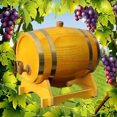 대형 오크통 와인배럴 인테리어 시원한 10L 숙성 화이트와인, C. 살구색 10L